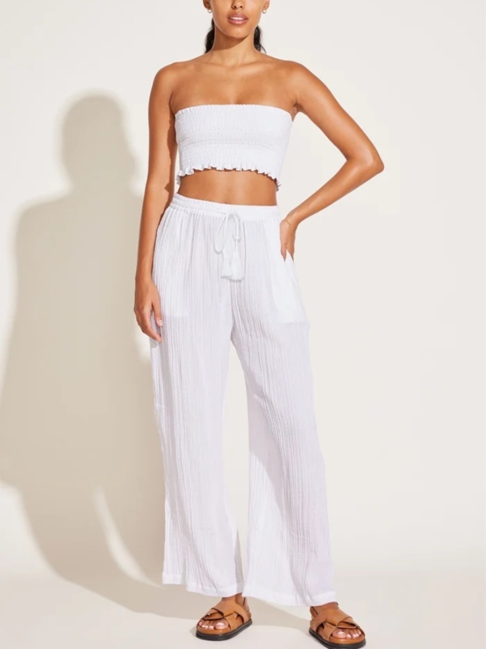 NWOT Vitamin A  Costa Pant White